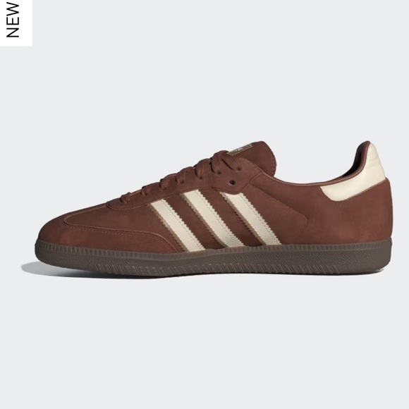 NWT Adidas Samba OG Sneakers Preloved Brown Size Men 6/Women 7 - Picture 4 of 15